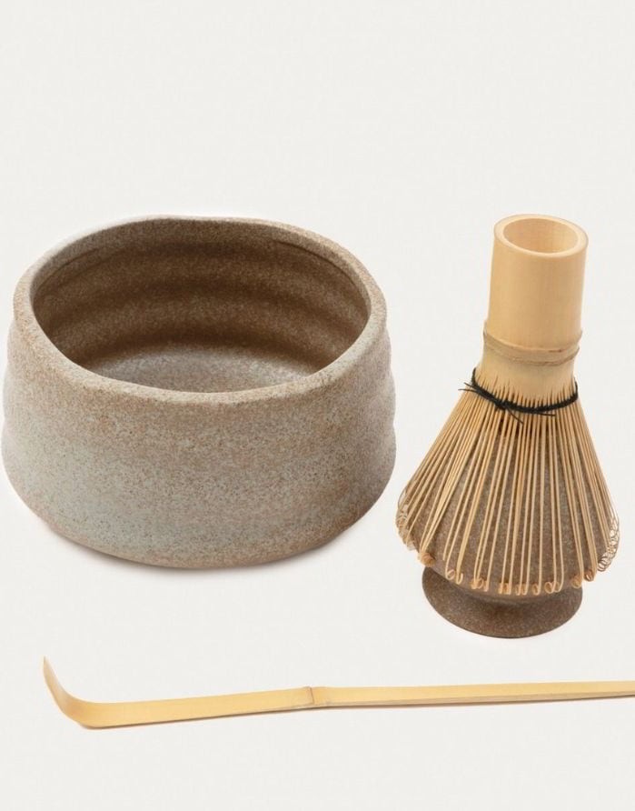 Zestaw do parzenia kawy Matcha "Matchai Yunomi" 4 шт