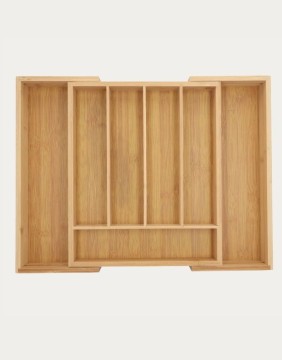 Поднос для столовых приборов "Bambou Natural Drawer"
