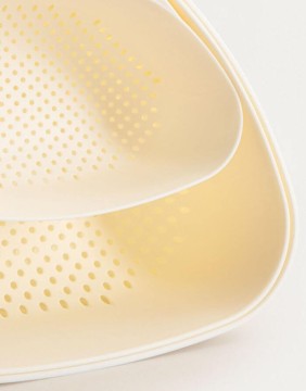 Colander set "Mollis Creamy"