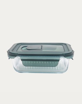 Jar With Lid "Remmie Green" 0,37 l