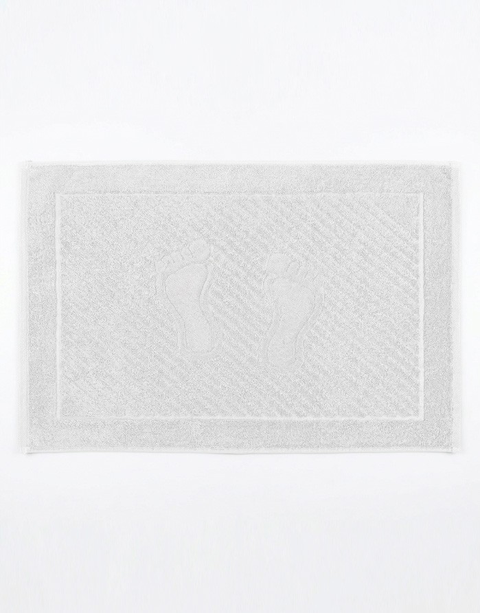 Vannas paklājiņš "Feets White"