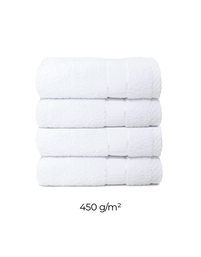 Cotton Towel "Line White"