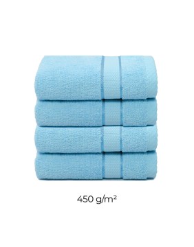 Полотенце из хлопка "Line Placid Blue"