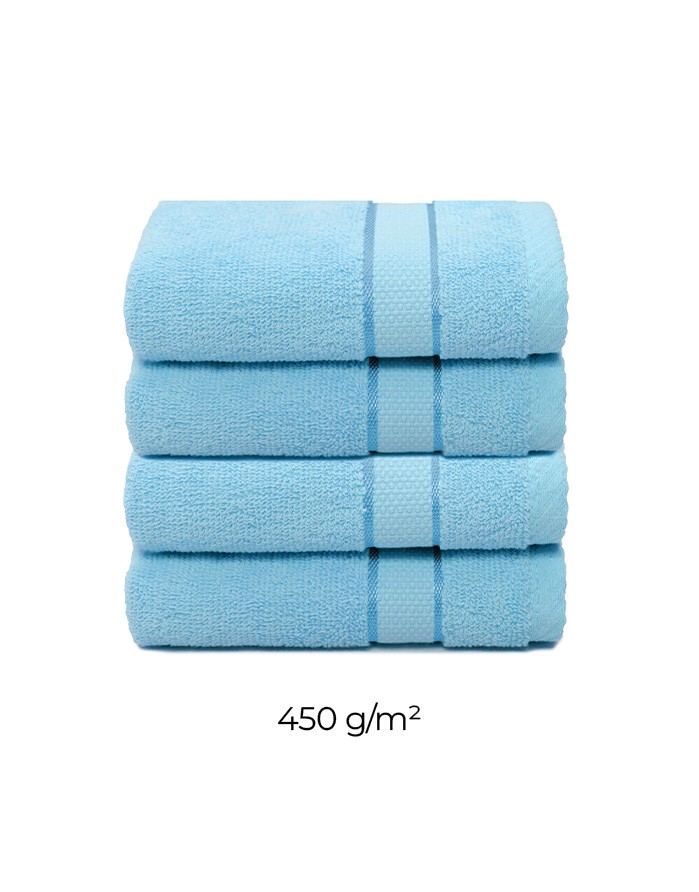 Kokvilnas dvielis "Line Placid Blue"