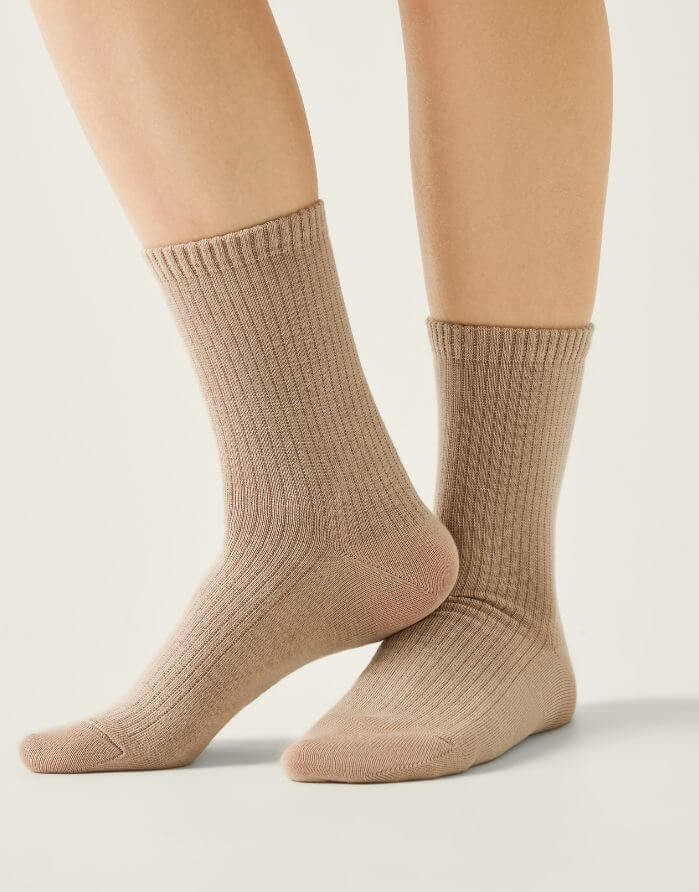 Sieviešu zeķes "Miriam Classic Beige"