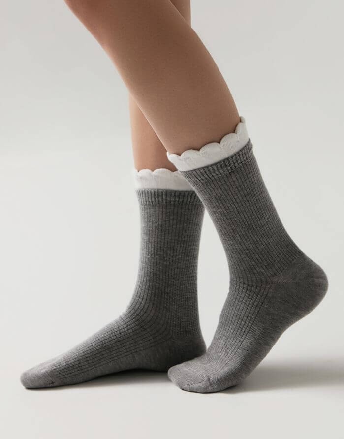 Women's Socks "Classic Ella Grey"