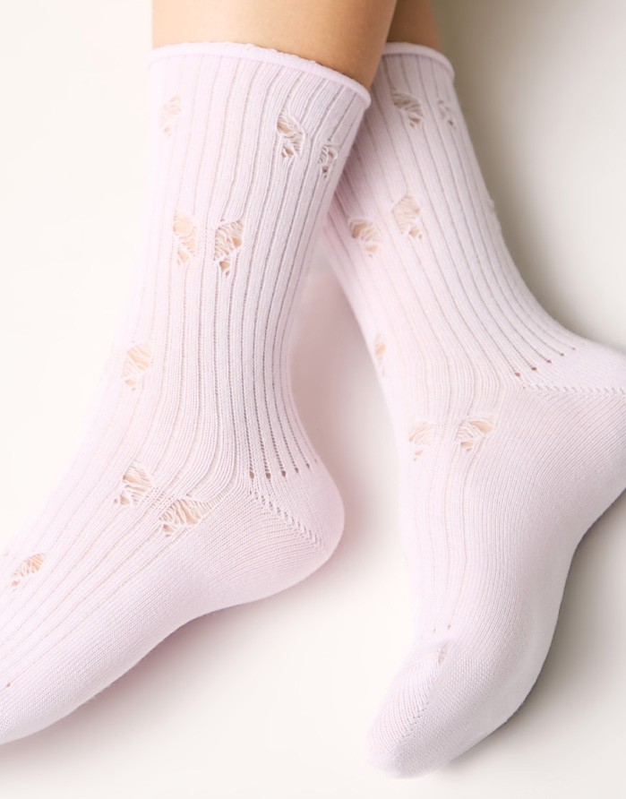 Women's Socks "Pink hole"