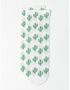 Женские носки "Cactus Cream"