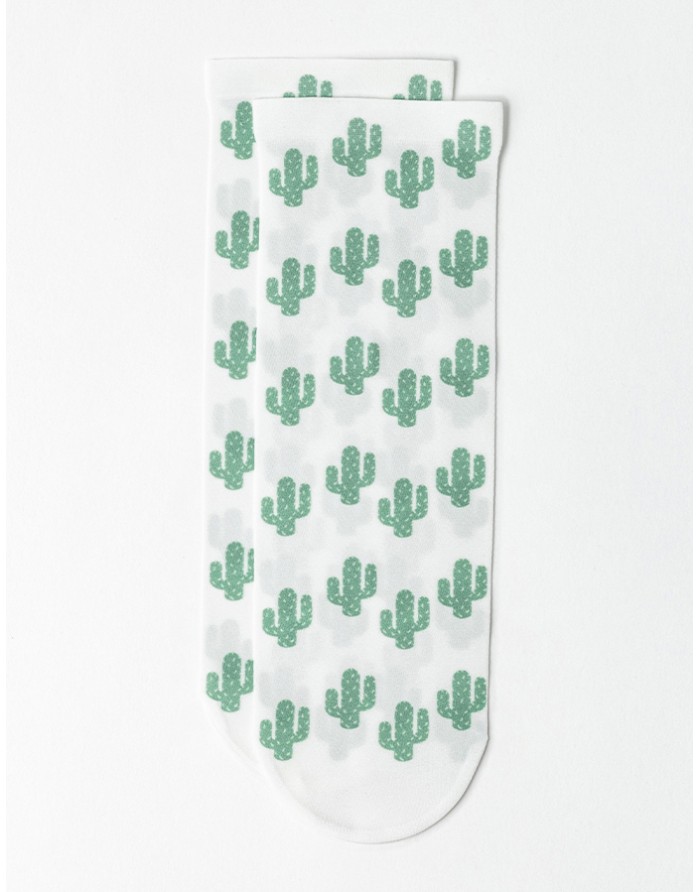 Женские носки "Cactus Cream"