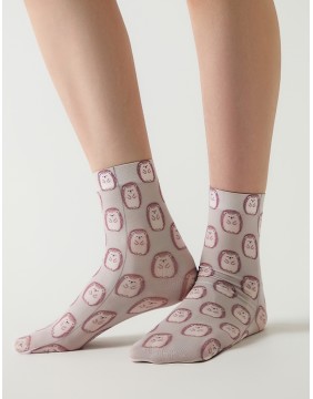 Women's socks "Cute Hedgehogs"