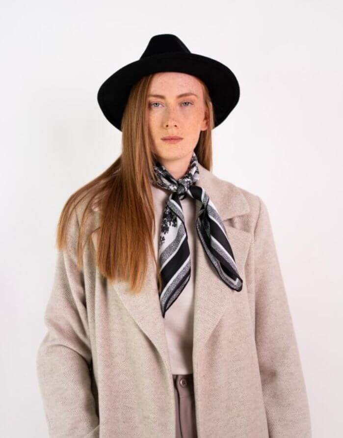 Scarf "Black Tiger"