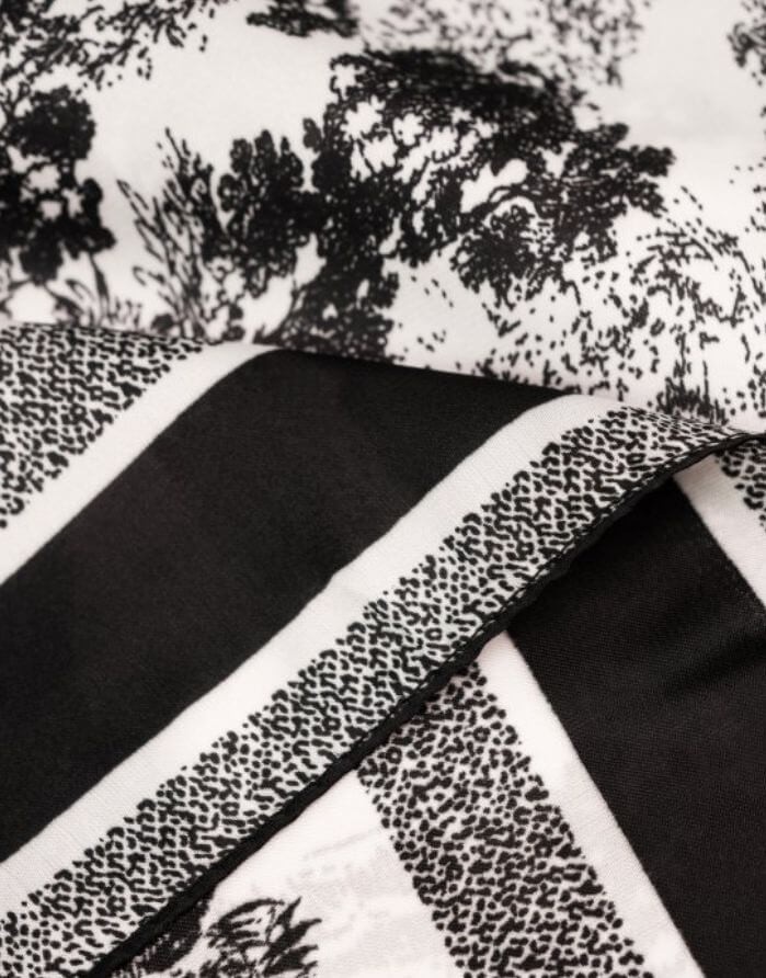 Scarf "Black Tiger"