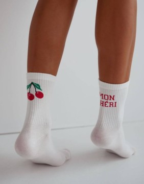 Sieviešu zeķes "Mon Cheri Ecru"
