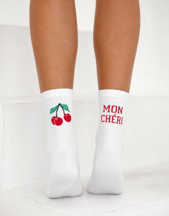 Sieviešu zeķes "Mon Cheri Red"