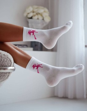 Women's socks "Witch Pink"