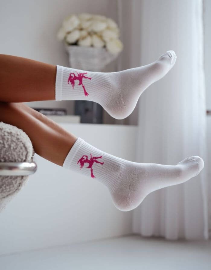 Women's socks "Witch Pink"
