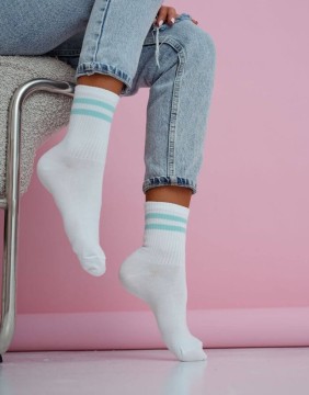 Женские носки "Stripes Blue"