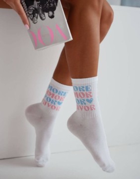 Sieviešu zeķes "More Amor Pink"