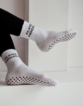 Женские носки "Non Slip Pilates Princess Black"