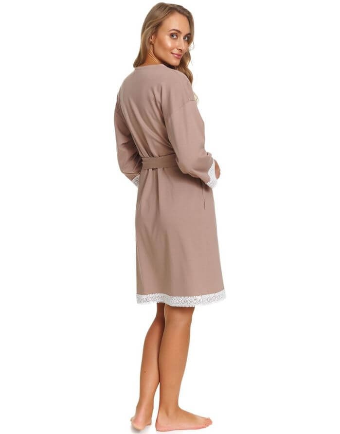 Bathrobe "Vega Beige"