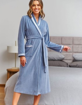 Bathrobe "Noelle Sky Blue"