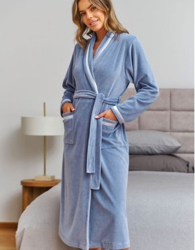 Bathrobe "Noelle Sky Blue"