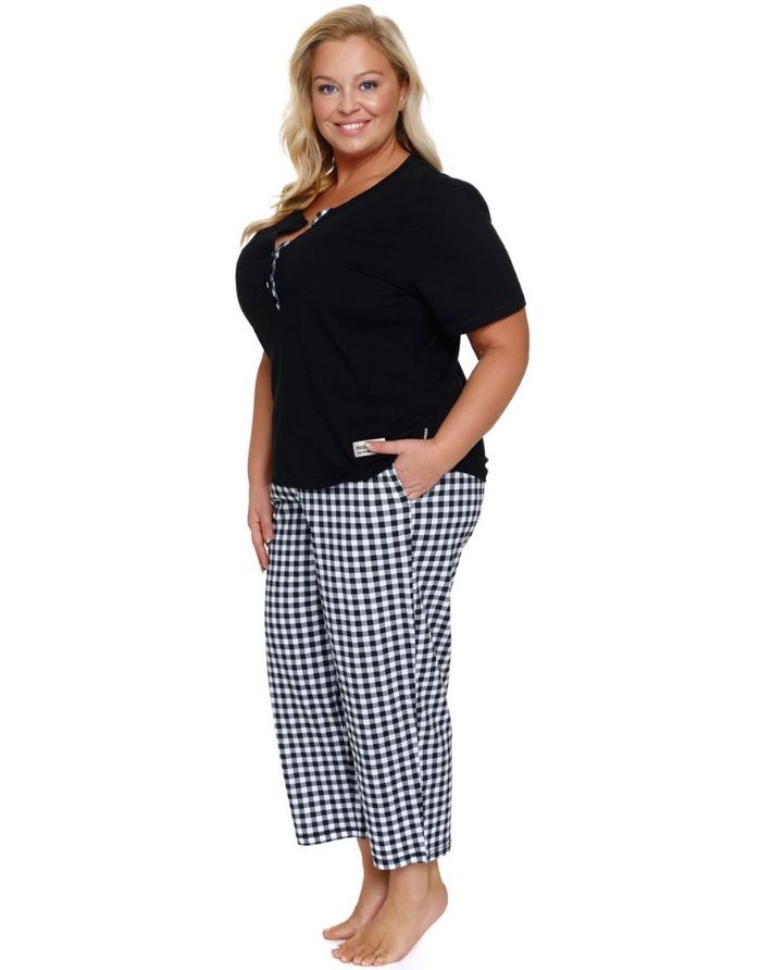 Pajama Set "Noa Black"
