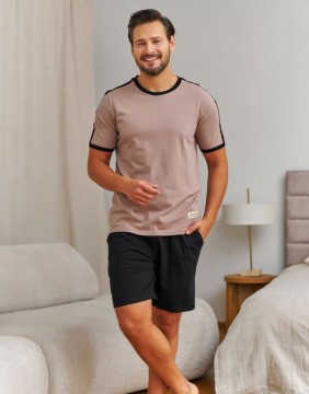 Vīriešu pidžama "Olex Beige"
