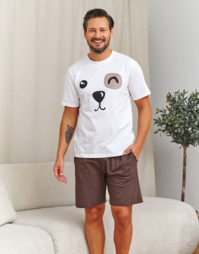 Vīriešu pidžama "Teddy Brownie"
