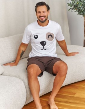 Vīriešu pidžama "Teddy Brownie"