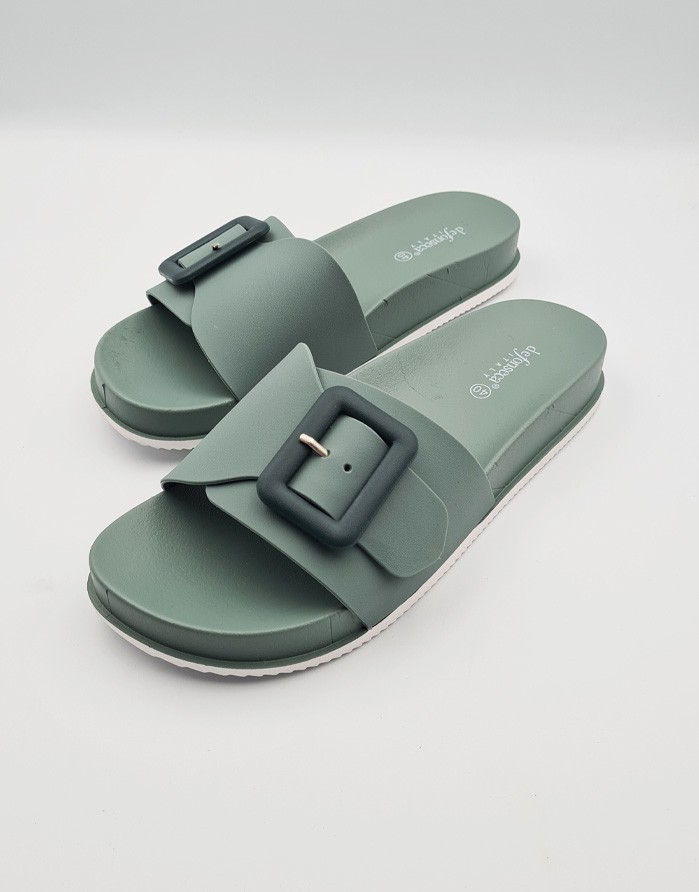 Slippers "Savona Green"