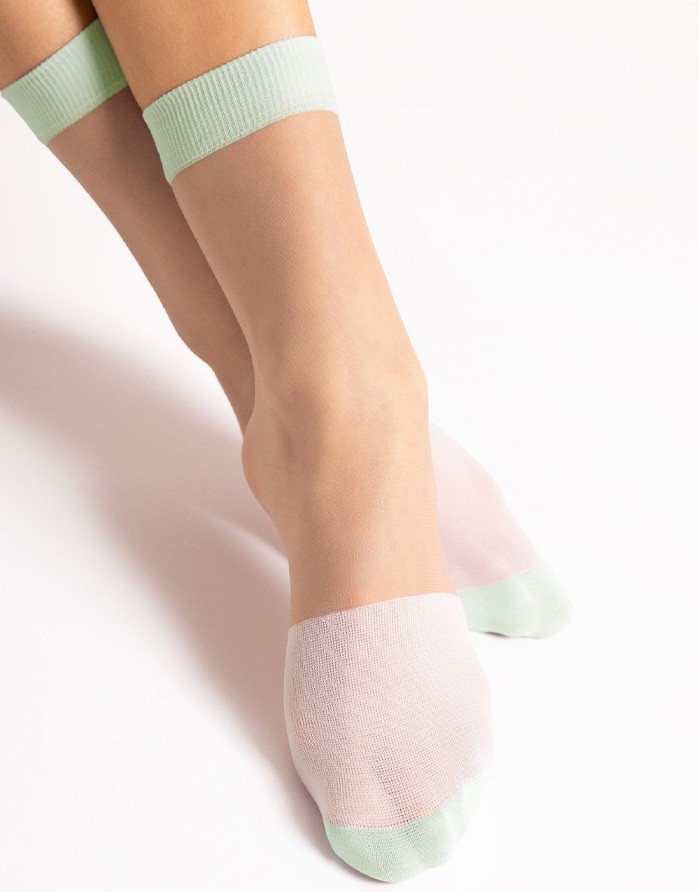 Women's Socks "Dua Pistachio" 20 Den