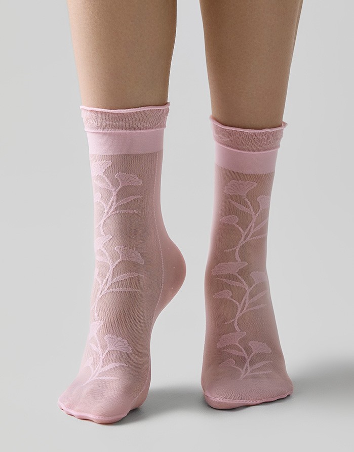 Sieviešu Zeķītes "Fantasy Flower Pink", 20 Den