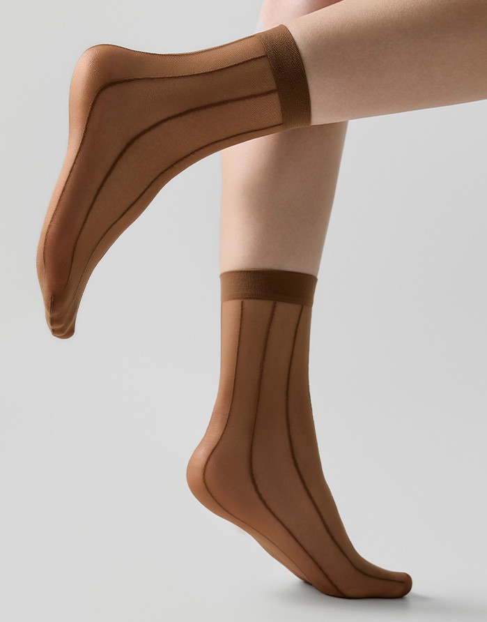 Sieviešu Zeķītes "Fantasy Vertical Bronz", 20 Den
