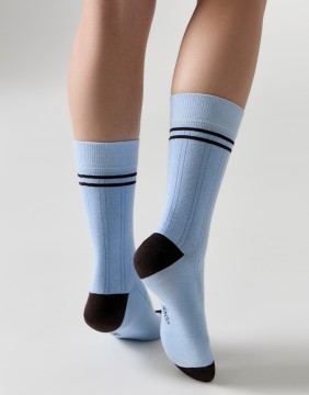 Women's Socks "Aila Sky Blue"