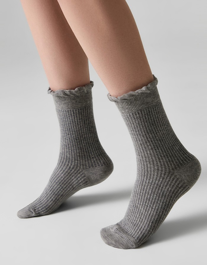 Sieviešu zeķes "Laurel Dark Grey"