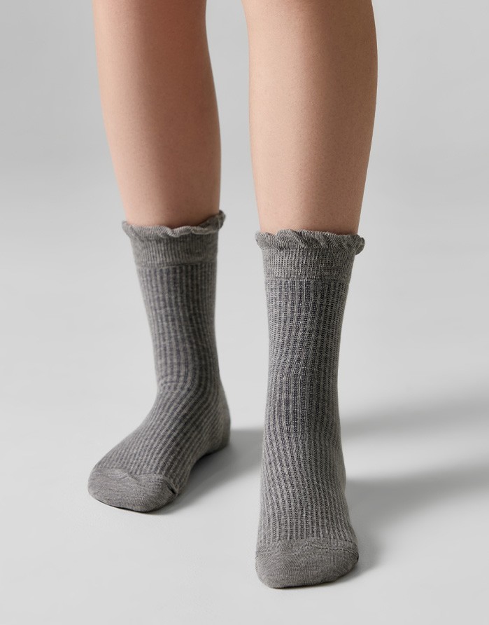 Sieviešu zeķes "Laurel Dark Grey"