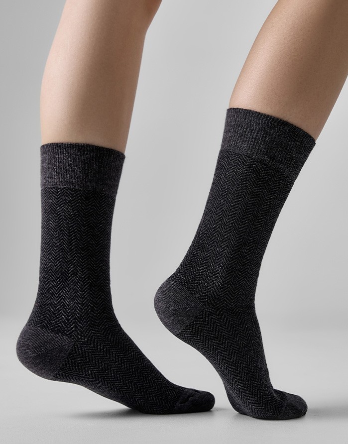 Sieviešu zeķes "Fria Dark Grey"