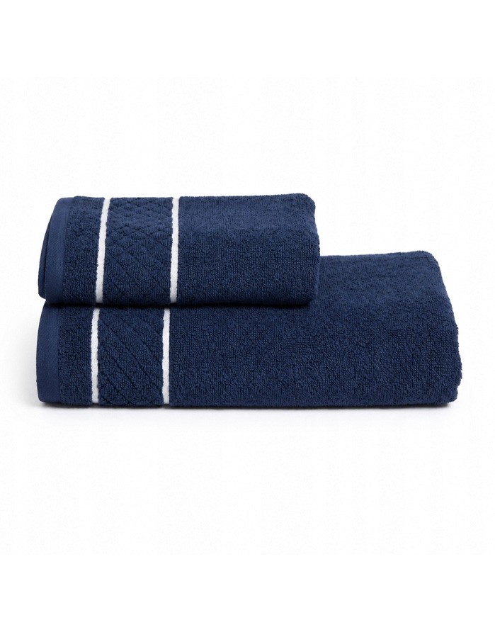 Полотенце из хлопка "Tawelo Soft Navy Blue"