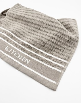 Kitchen towel "Tawelo Kitchen Home Gray", 30x50cm