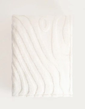 Pleds "Raul Ecru" 150x200 cm