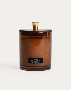 Aromātiska svece "Woody Blend, Healing Woods" 380 g