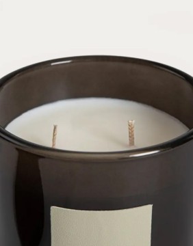 Scented candle "Urban Leather, Eucalyptus Patchouli" 380 g