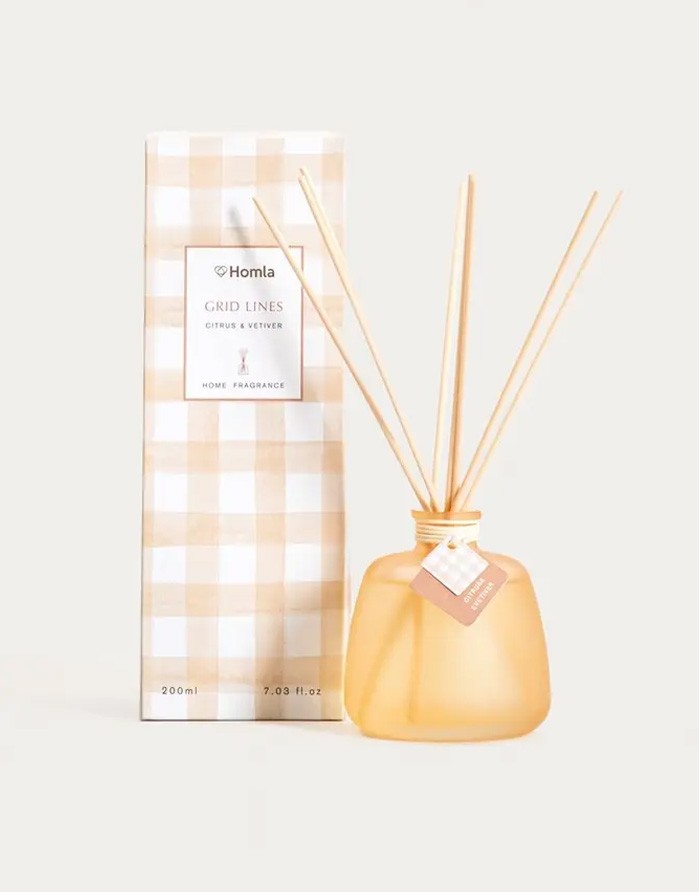 Home Perfume "Grid Lines, Citrus & Vetiver " 200 ml