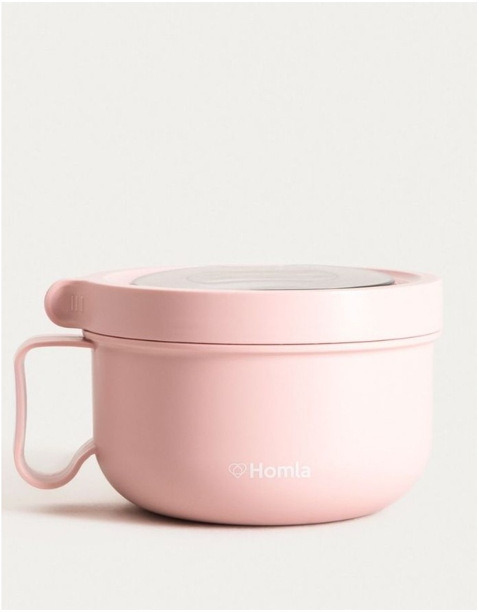 Lunch Box "Poppie Round Pink"