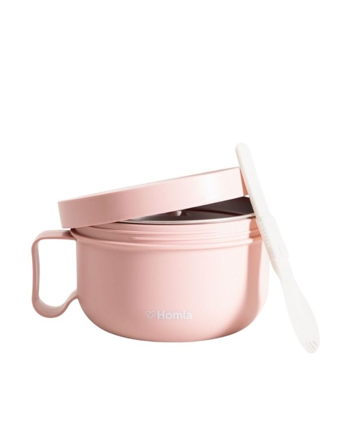 Pusdienu kaste "Poppie Round Pink"