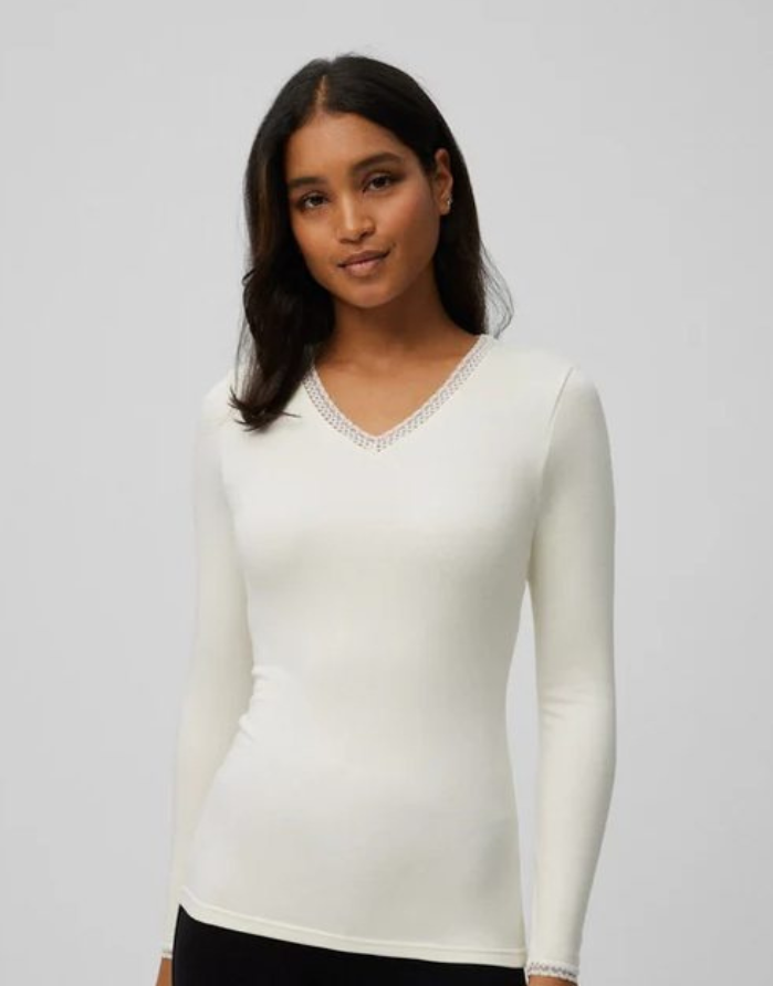Tермокофта "Cozy Lace Panacotta"