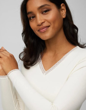Tермокофта "Cozy Lace Panacotta"