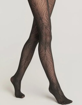 Kолготки "Alure 002 Black" 40 Den