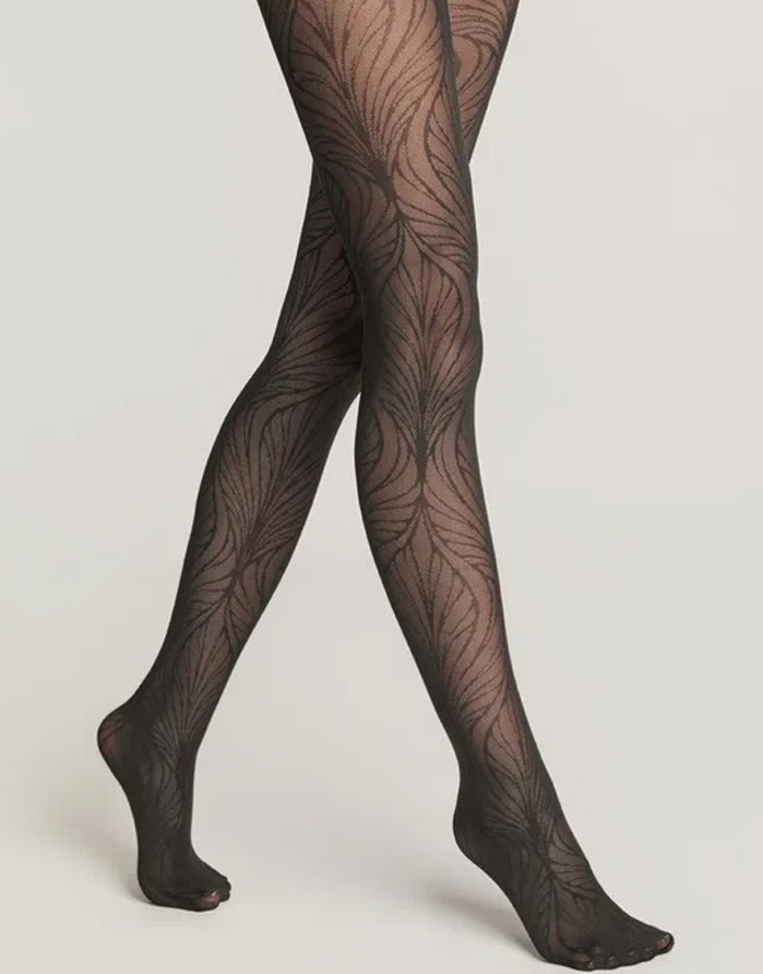 Kолготки "Alure 002 Black" 40 Den